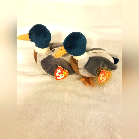 Original ty beanie Baby duck Jake - Picture 1 of 2